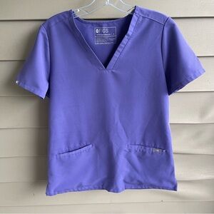 FIGS Casma‎ Scrub Top Size Small Purple PO# 3129 Nurse Office Career
